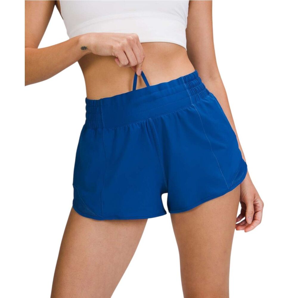 Lululemon Hotty Hot High-Rise Short 2.5" Symphony Blue